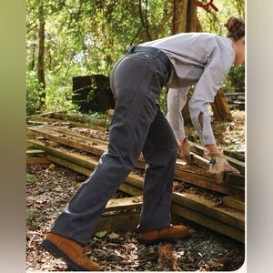 Red Kap Grey Women's Utility Work Pants- size 28” Waist